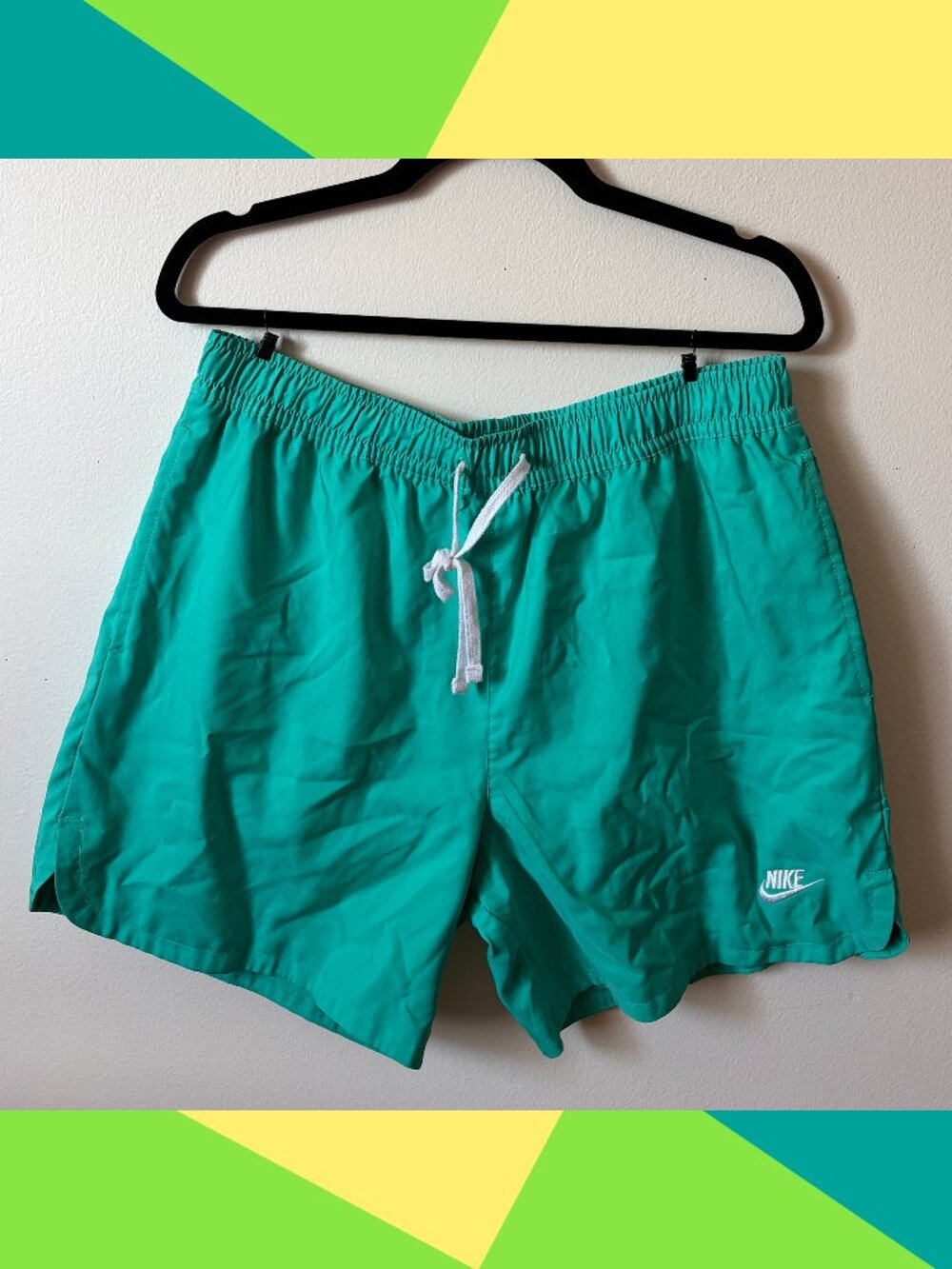 Nike Woven Lined Flow Shorts Aqua L
